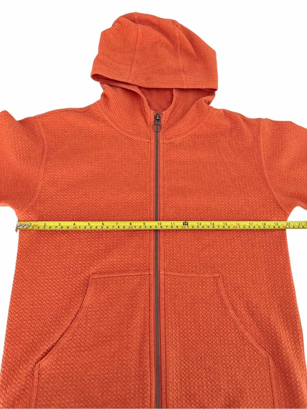 LULULEMON Heathered Brick/White All Yours Zip Hoodie Bubble Dot 6 - Picture 15 of 16